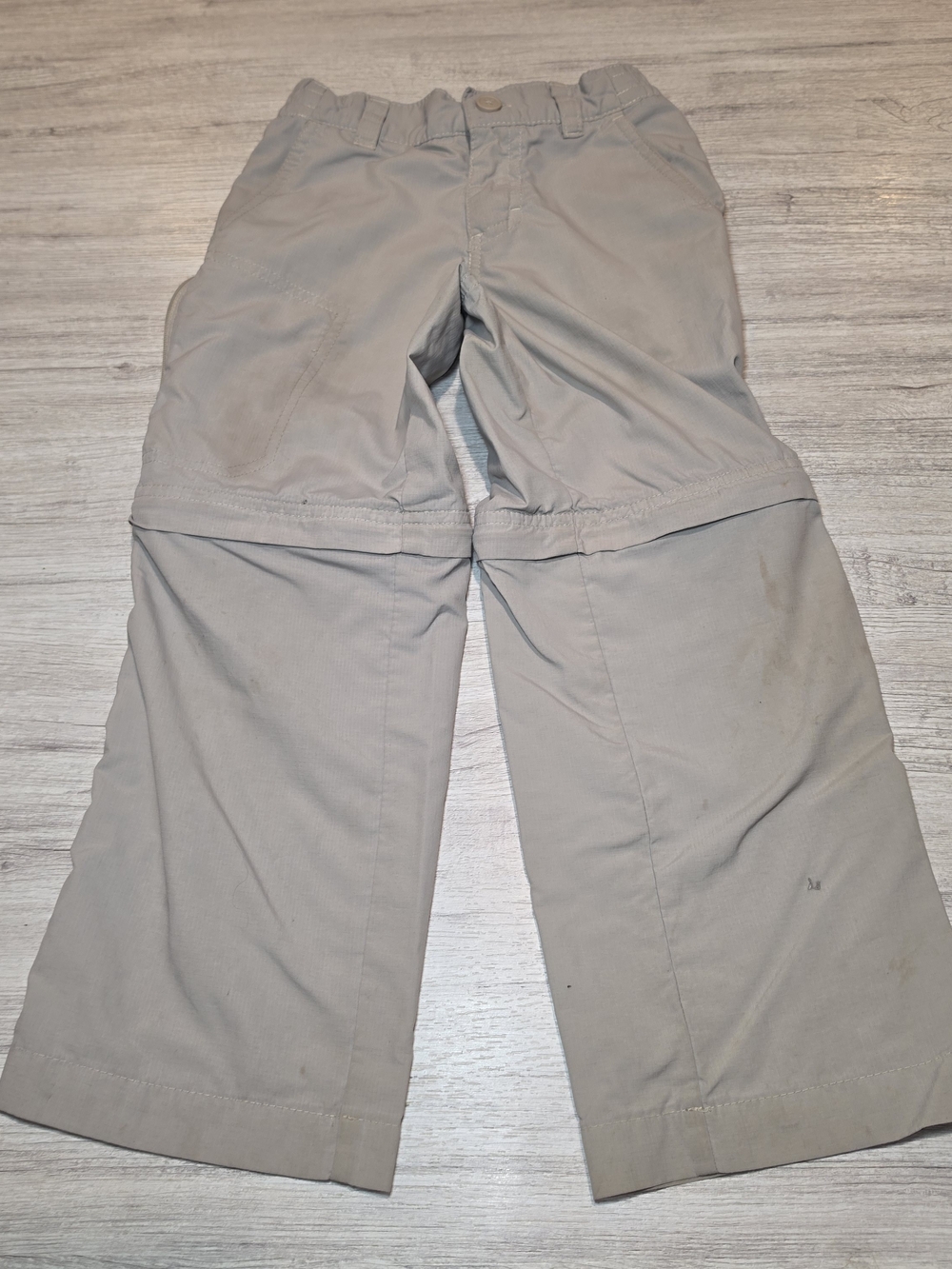 Columbia Sportswear Convertible Hiking Pants Youth Tan Boys Size XXS